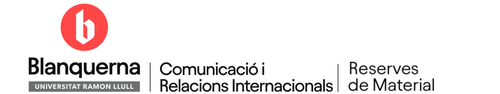 Reserves material FCRI - Fer una reserva